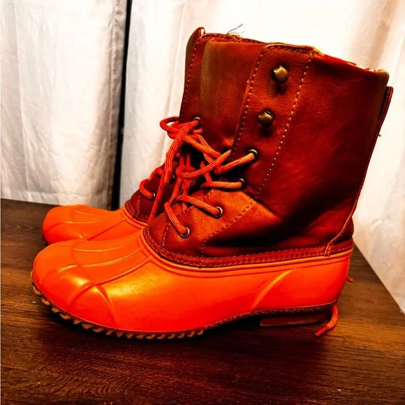 London Fog Wynter Duck Boots Size 7 - Picture 4 of 9